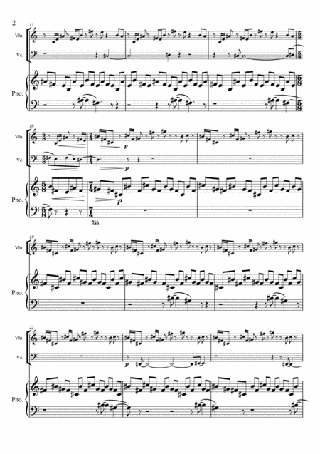 Murray Piano Trio For Violin Cello Piano Page 2