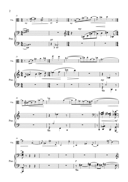Murray Rannoch Moor For Viola Piano Page 2