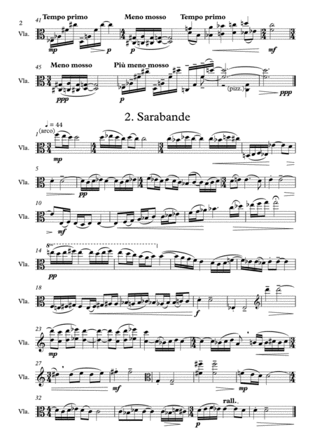 Murray Suite For Solo Viola Page 2