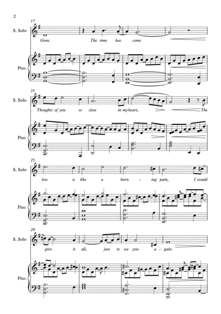 Murray You Re Gone For Voice Piano Page 2