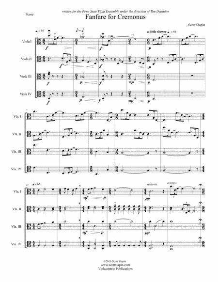 Music For Multiple Violas Or Viola Quartet Book 2 Page 2