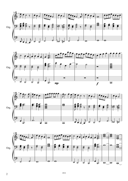 Music For Organ And Marching Brass Page 2
