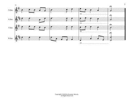 My Country Tis Of Thee America Sax Quartet Page 2