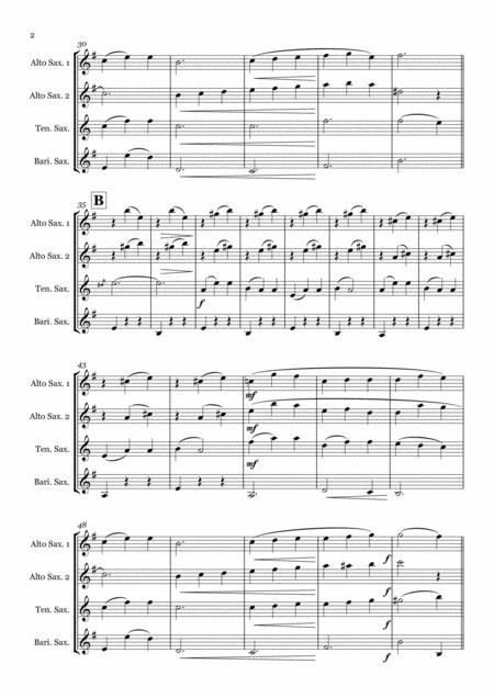 My Favorite Things From The Sound Of Music Saxophone Quartet Aatb Page 2