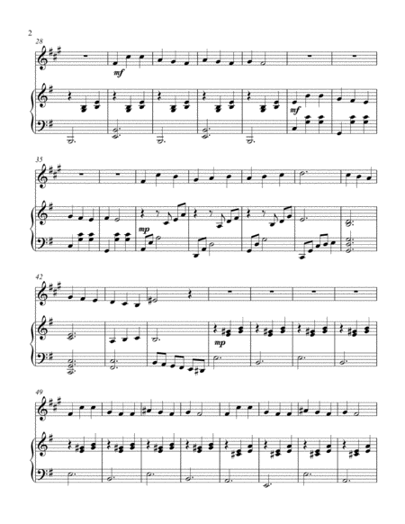 My Favorite Things Treble Bb Instrument Page 2