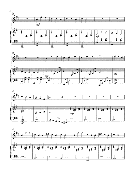 My Favorite Things Treble F Instrument Page 2