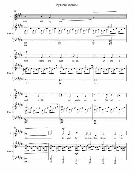 My Funny Valentine Moonlight Sonata Version Page 2