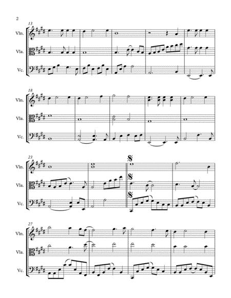 My Heart Will Go On String Trio Vn Va C Page 2