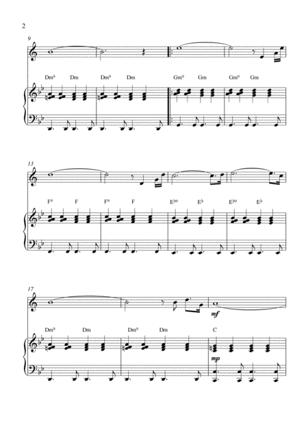 Nadias Theme Soprano Saxophone Solo And Piano Accompaniment Page 2