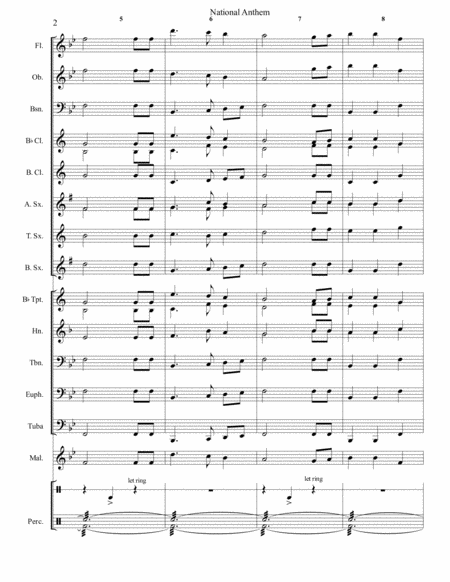 National Anthem Level Two Page 2