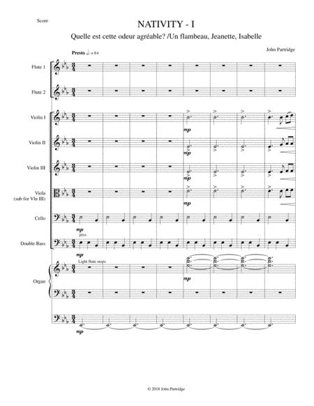 Nativity Sinfornia Score Page 2