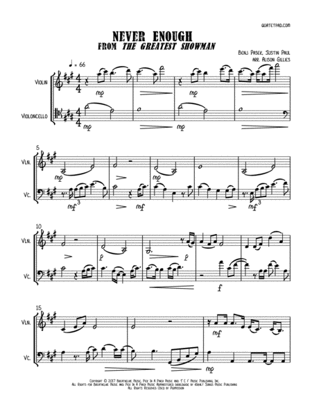 Never Enough String Duo Vln Vc Page 2