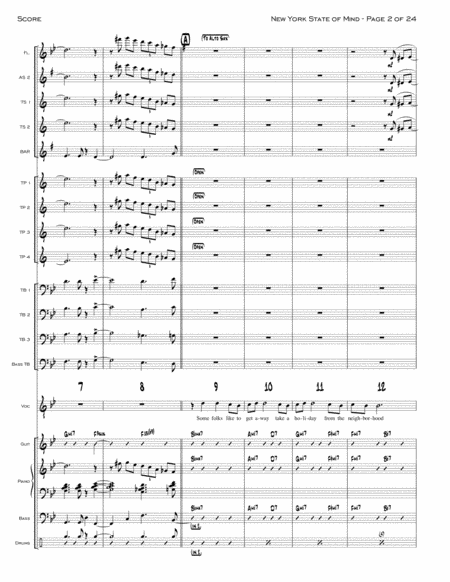 New York State Of Mind Swing Version Page 2