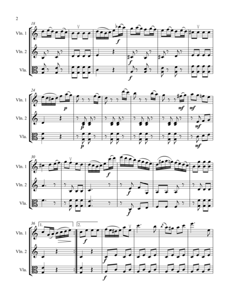 Night Of The Timberwolf For Concert Band Score Only Page 2