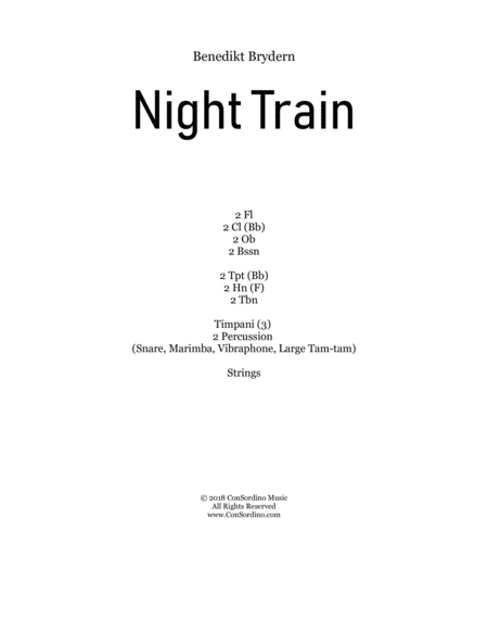 Night Train Page 2