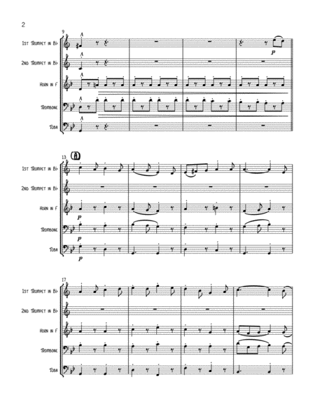 Nimrod Enigma Variations Easy Piano Sheet Music Page 2