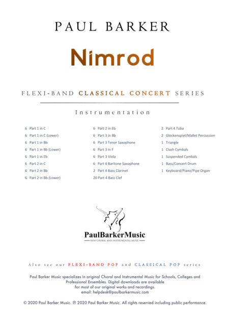 Nimrod From The Enigma Variations Flexi Band Score Parts Page 2