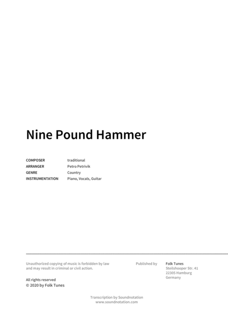 Nine Pound Hammer Page 2