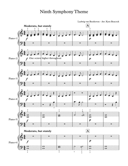 Ninth Symphony Theme Page 2
