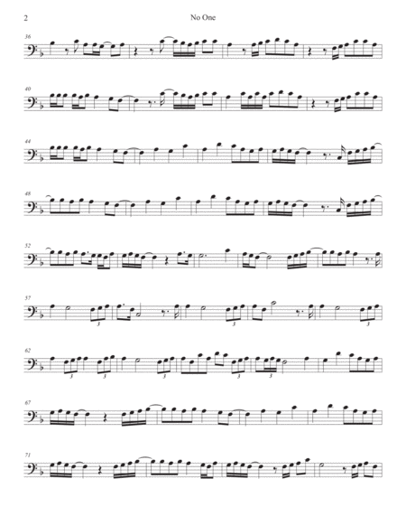 No One Cello Page 2