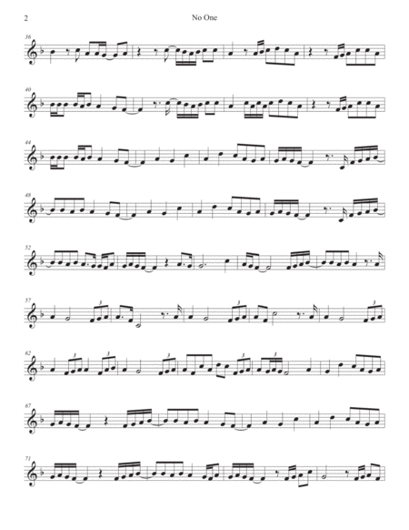 No One Violin Page 2