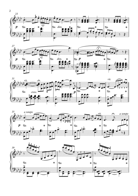 Nocturne By V C Nogueras Piano Solo Page 2