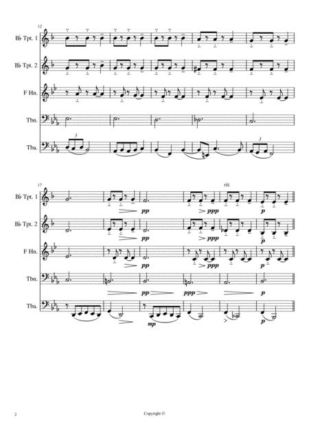 Nocturne From String Quartet No 2 A Borodin Page 2