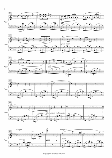 Nocturne In C Minor Icanpiano Style Page 2