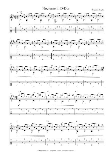 Nocturne In D Major Page 2