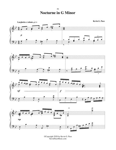 Nocturne In G Minor Piano Solo Page 2