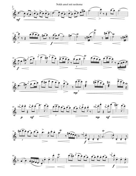 Nokh Amol Mit Neshome Once More With Soul For Violin Solo Page 2