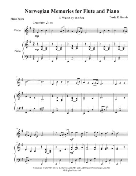Norwegian Memories For Violin And Piano Page 2