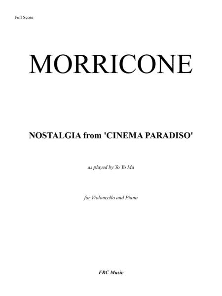 Nostalgia From Cinema Paradiso For Violoncello And Piano As Played By Yo Yo Ma Page 2
