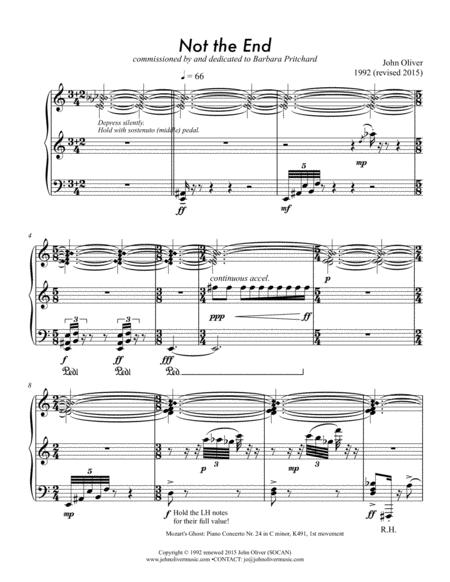 Not The End For Solo Piano Page 2