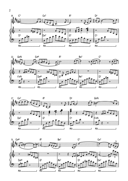 Not Too Far Now Clarinet Solo Page 2