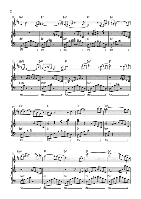 Not Too Far Now Tenor Sax Solo Page 2