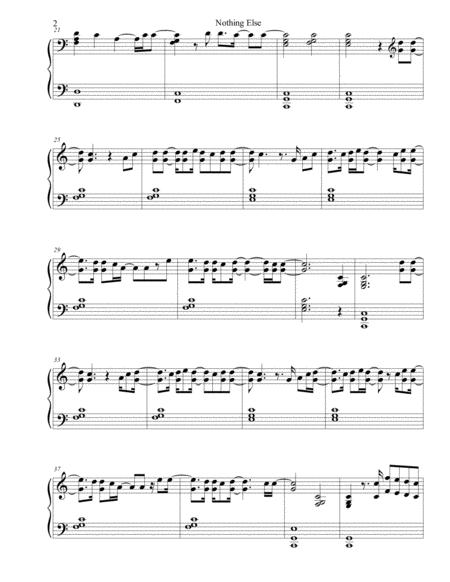 Nothing Else Cody Carnes Sheet Music Advanced Page 2