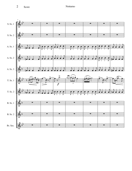 Notturno From String Quartet No 2 Page 2