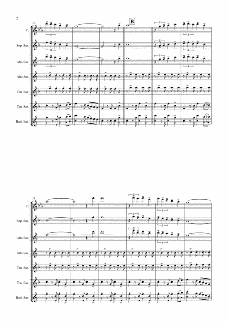 Nun Freut Euch Lieben Christen G Mein Bwv 755 Arrangement For 4 Recorders Page 2