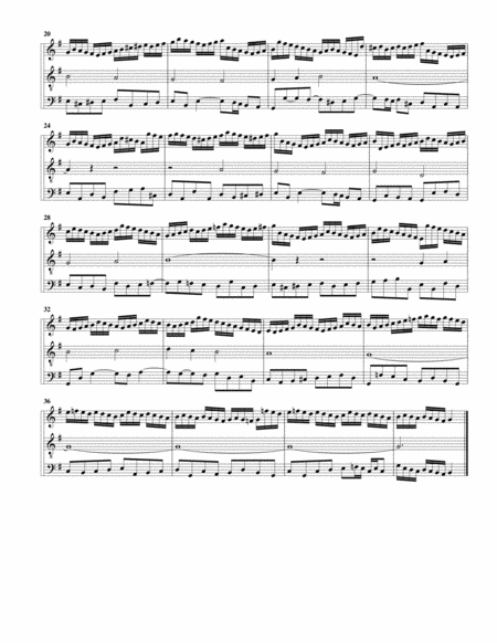 Nun Freut Euch Lieben Christen Gmein Bwv 734 For Organ From Kirnberger Chorales Arrangement For 3 Recorders Page 2
