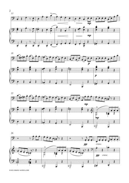 Nutcracker Suite Miniature Trombone And Piano Page 2