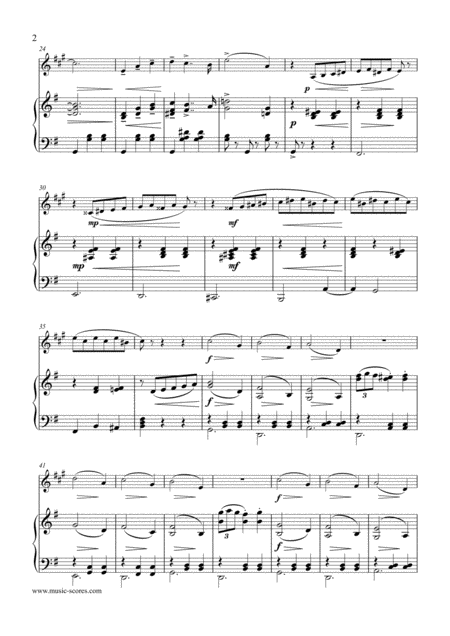 Nutcracker Suite Waltz Of The Flowers Euphonium And Piano Abridged Page 2