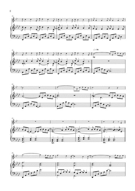 Nuvole Bianche For Clarinet And Piano Page 2