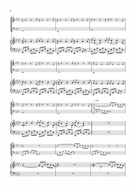 Nuvole Bianche For Violin Cello And Piano Page 2