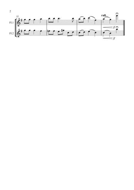 O Christmas Tree For Flute Duet Page 2