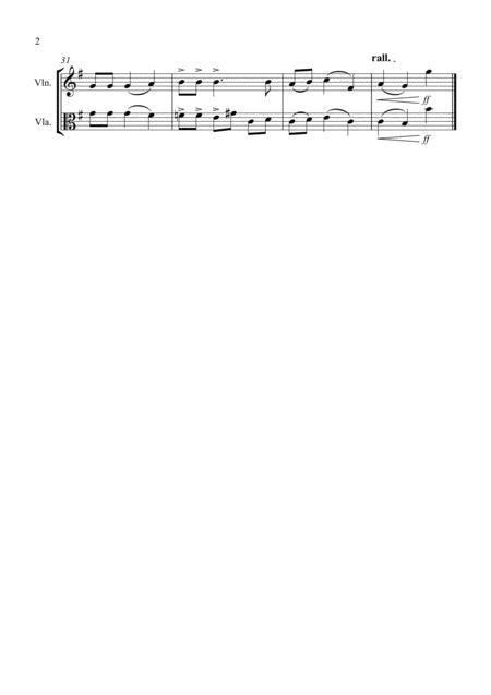 O Christmas Tree For Violin And Viola Duet Page 2