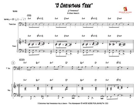 O Christmas Tree Tenor Saxophone Piano F Major Page 2