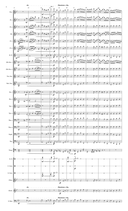 O Come All Ye Faithful Concert Band Page 2