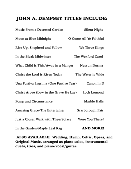 O Come All Ye Faithful Trio For Oboe Cello And Piano Page 2