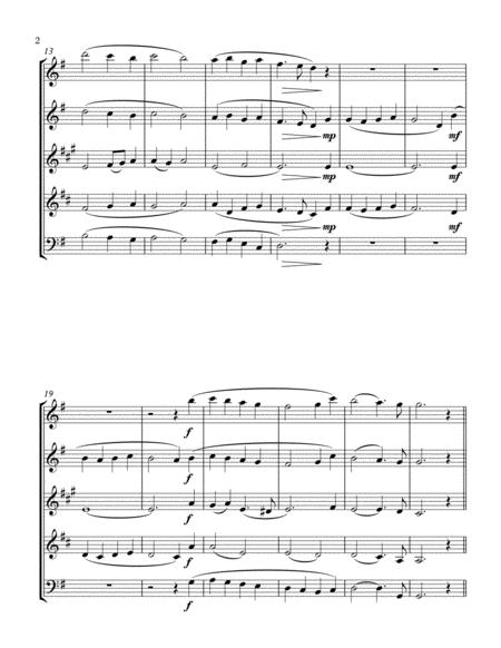 O Come All Ye Faithful Wind Quintet Page 2